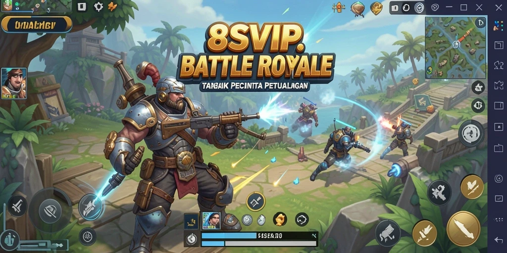 Gameplay seru di 8SVIP dengan pertarungan menegangkan.