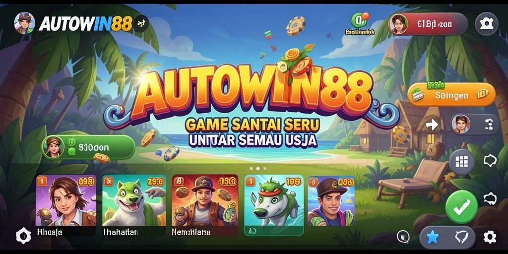 Tampilan gameplay AUDOWIN88 yang menarik dan seru.