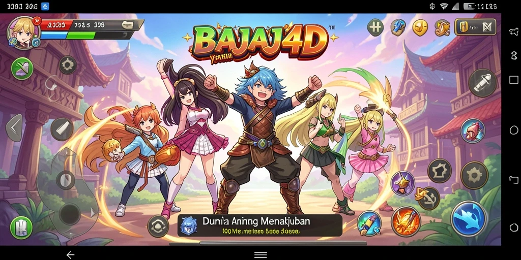 Tampilan gameplay <strong>BAJAJ4D</strong> yang menarik dan penuh warna.