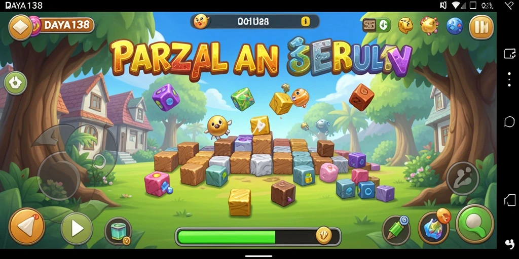 Tangkapan layar menunjukkan gameplay Puzzle menantang dan menarik di DAYA138.
