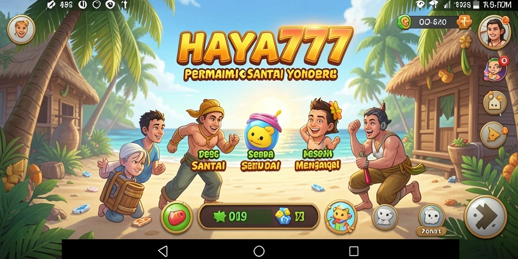 Tampilan bermain HAYA777 yang seru dan menghibur.