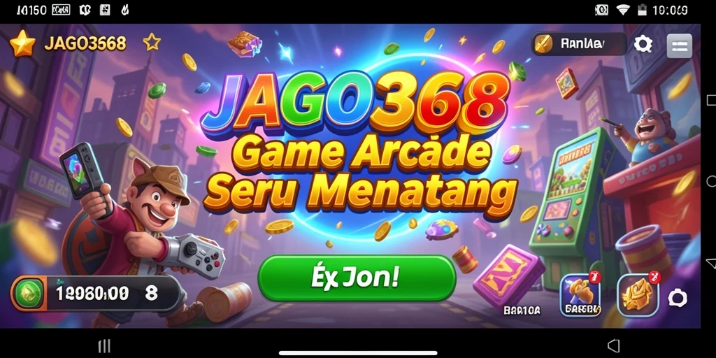 Tampilan gameplay JAGO368 yang penuh aksi dan tantangan seru.