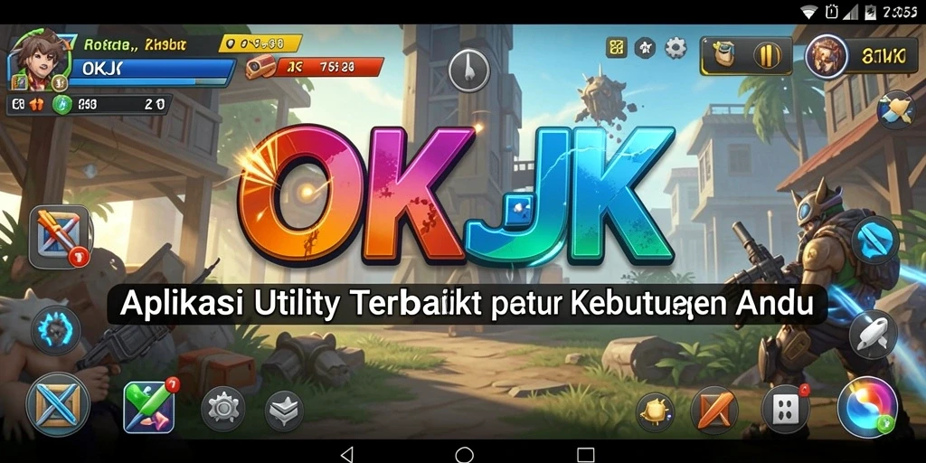 Tampilan utama OKJK dengan fitur pengingat yang jelas.