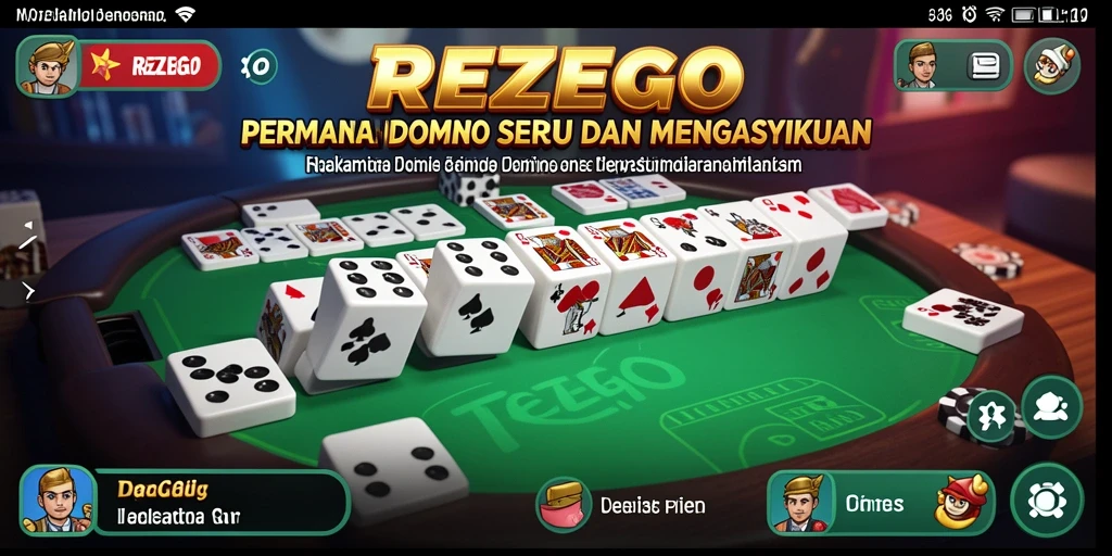Tampilan gameplay menarik dari REZEGO yang mendebarkan.