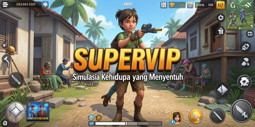 Gameplay menarik dari SUPERVIP yang penuh interaksi dan eksplorasi.