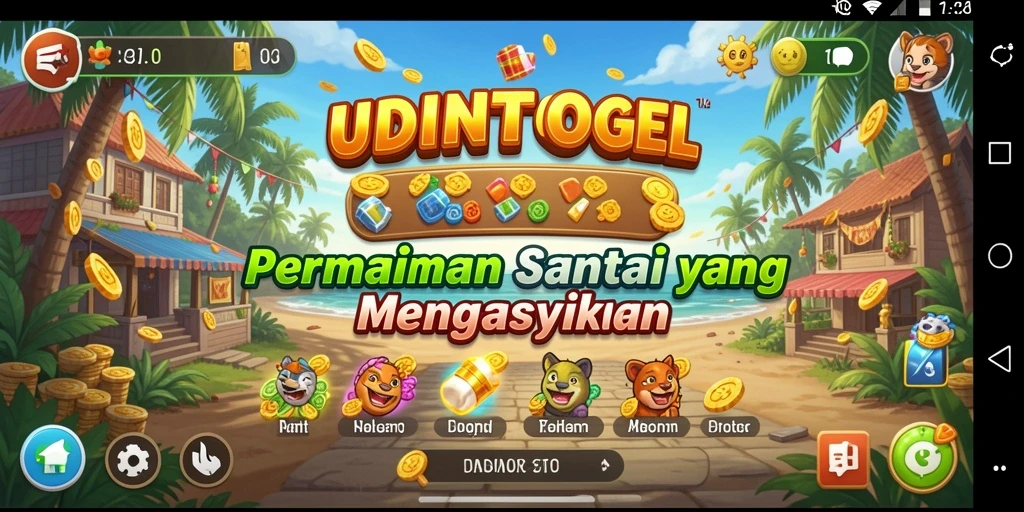 Tampilan gameplay menarik dari UDINTOGEL yang mengasyikkan.